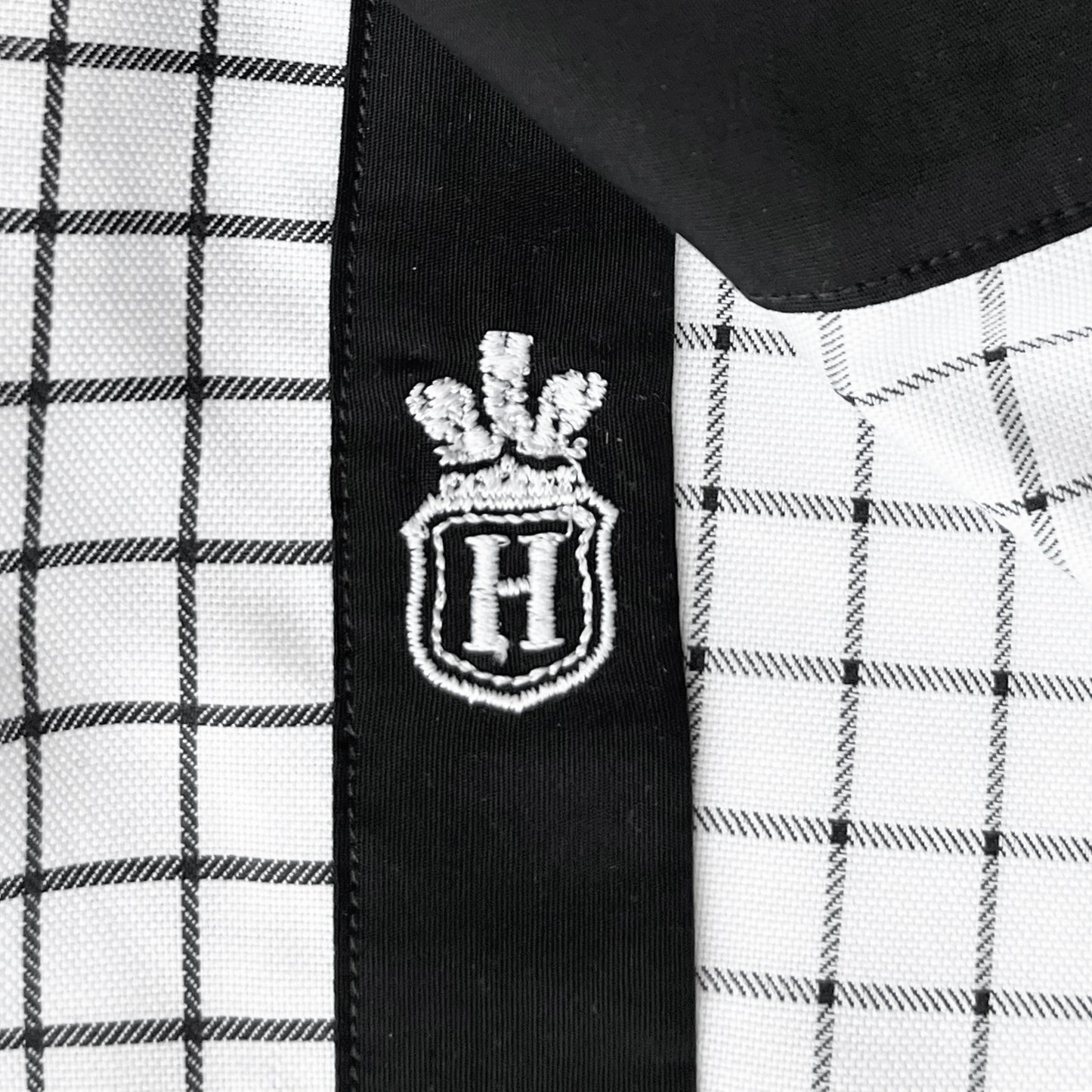 'Dramatic Black and White' Sport Shirt