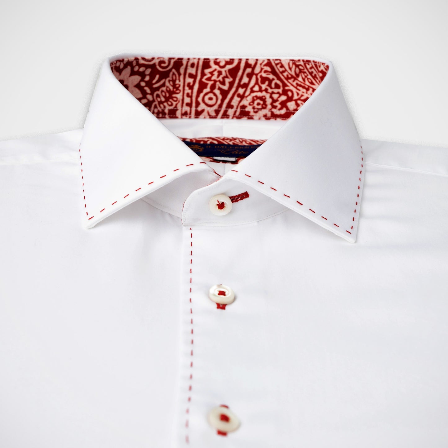 'Elite Paisley & Pick Stitch' Dress Shirt