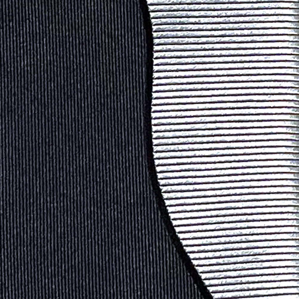 'Silver Woven Wave ' Tie