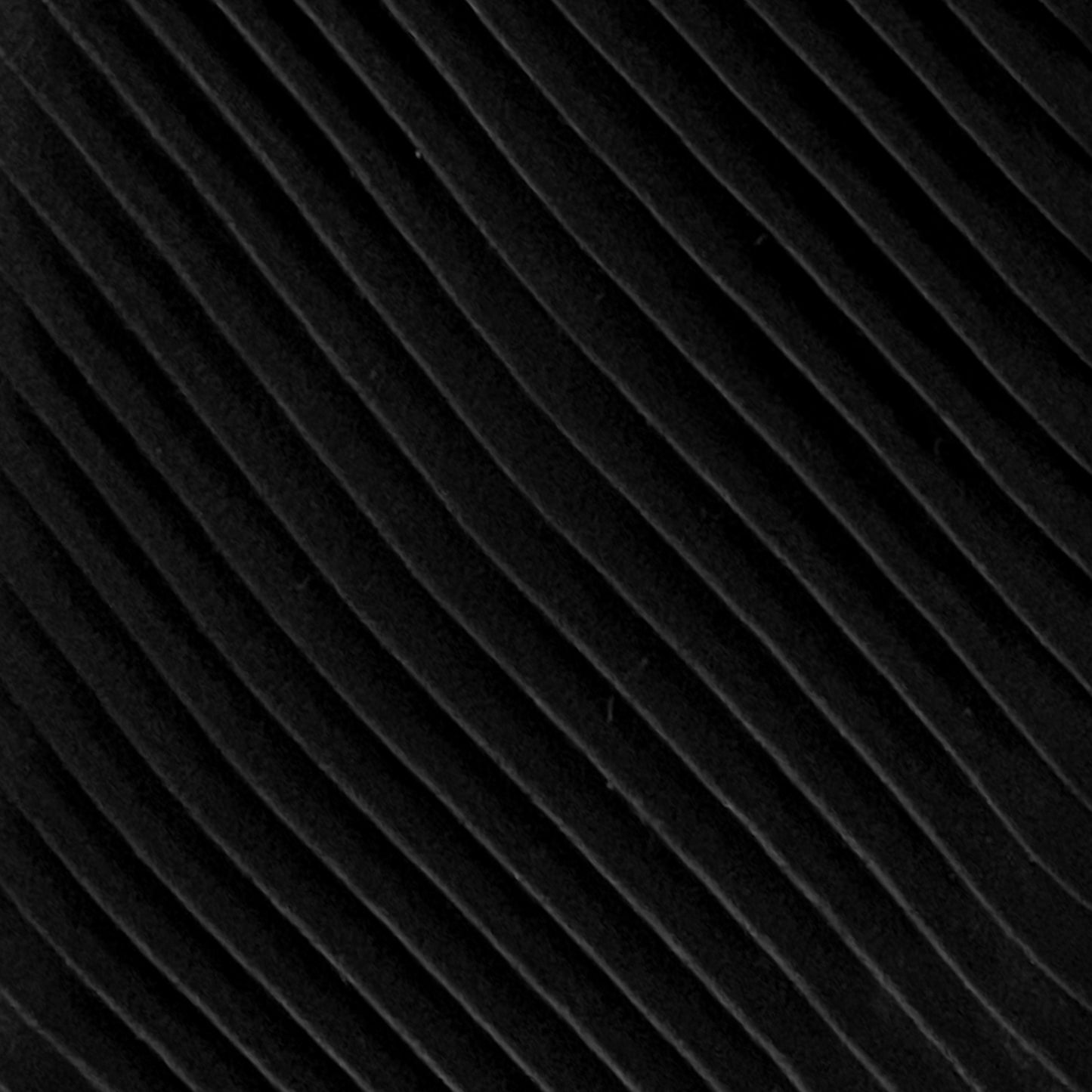 'Black Pleated Formal' Tie