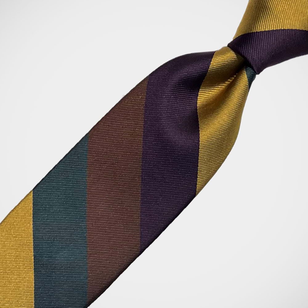 'Earth Tone Stripe' Tie