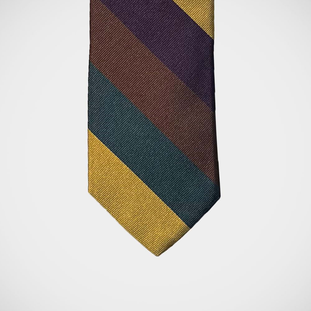 'Earth Tone Stripe' Tie