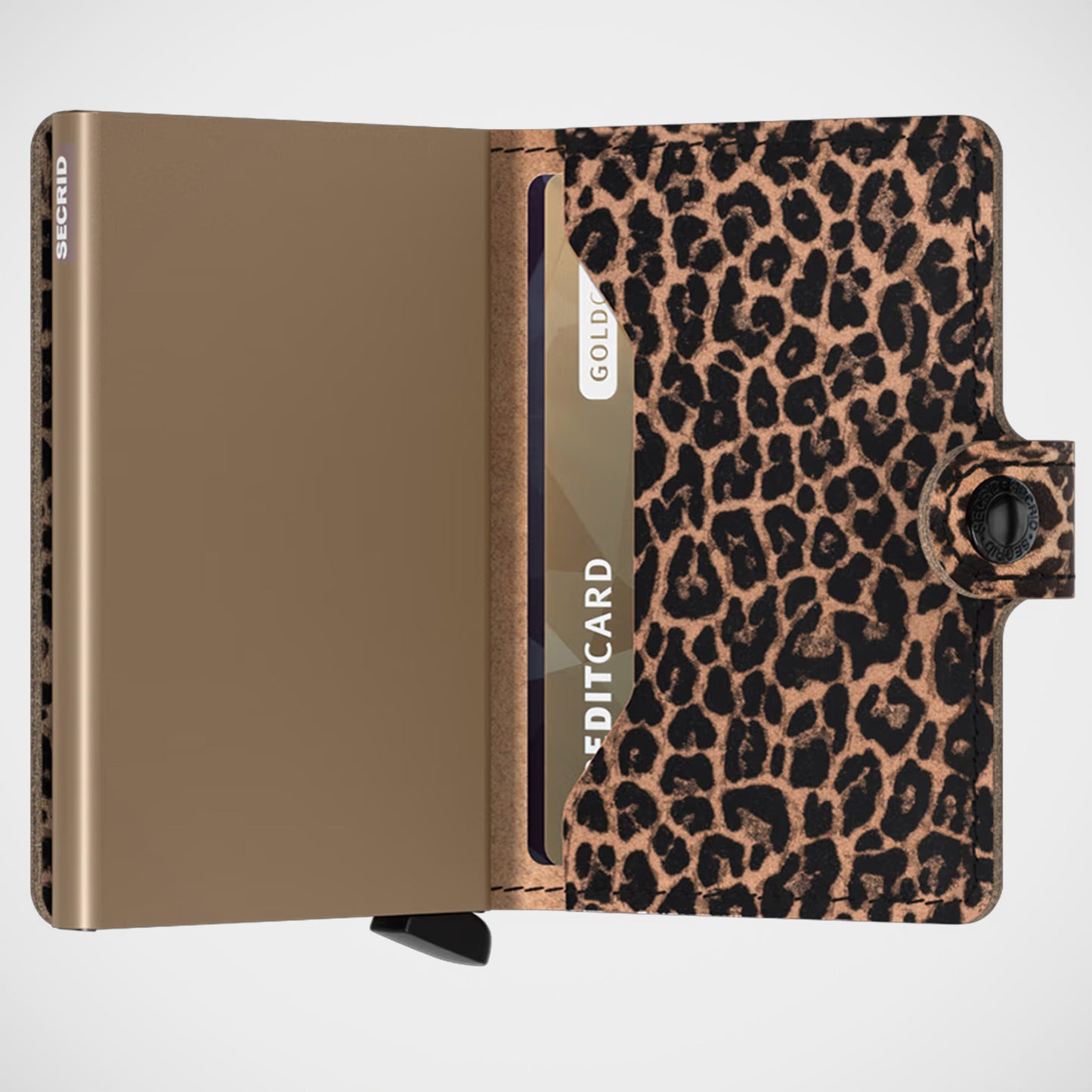 'Miniwallet - Leo Beige'