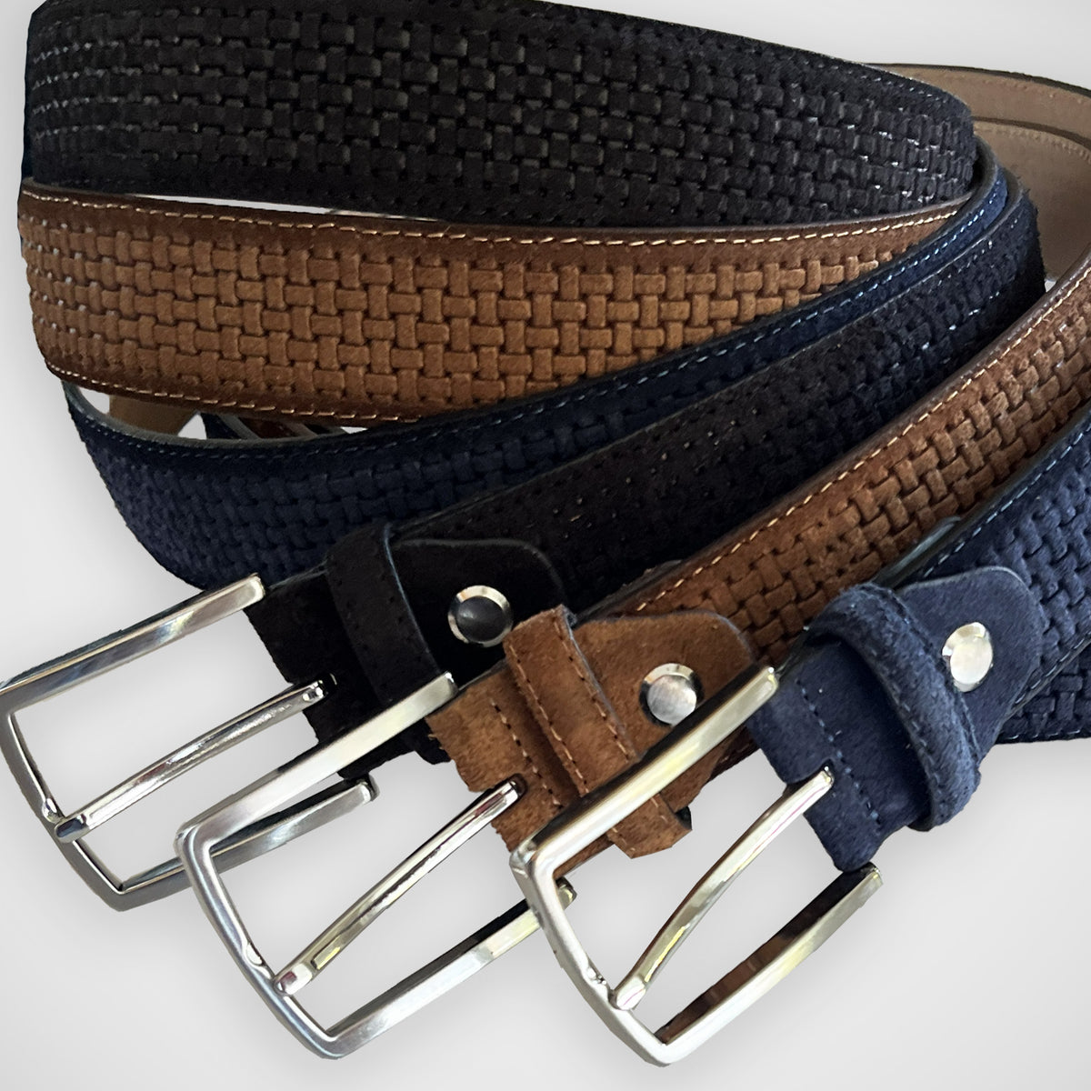 ‘Nubuck - Tan' Belt