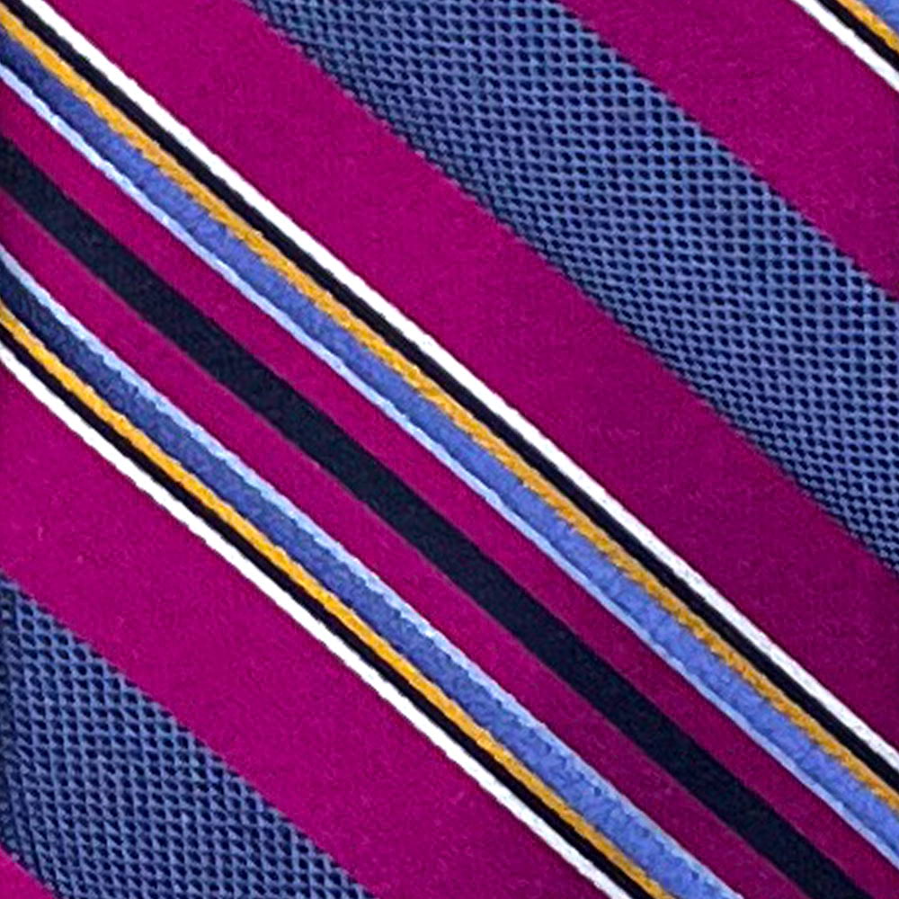 'Fuchsia Blazer Stripe' Tie