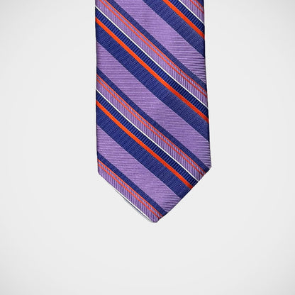'Purple & Blue Stripe' Tie