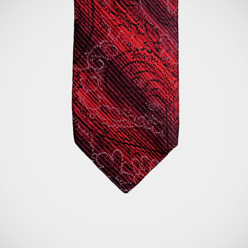 'Paisley on Pleats' Tie