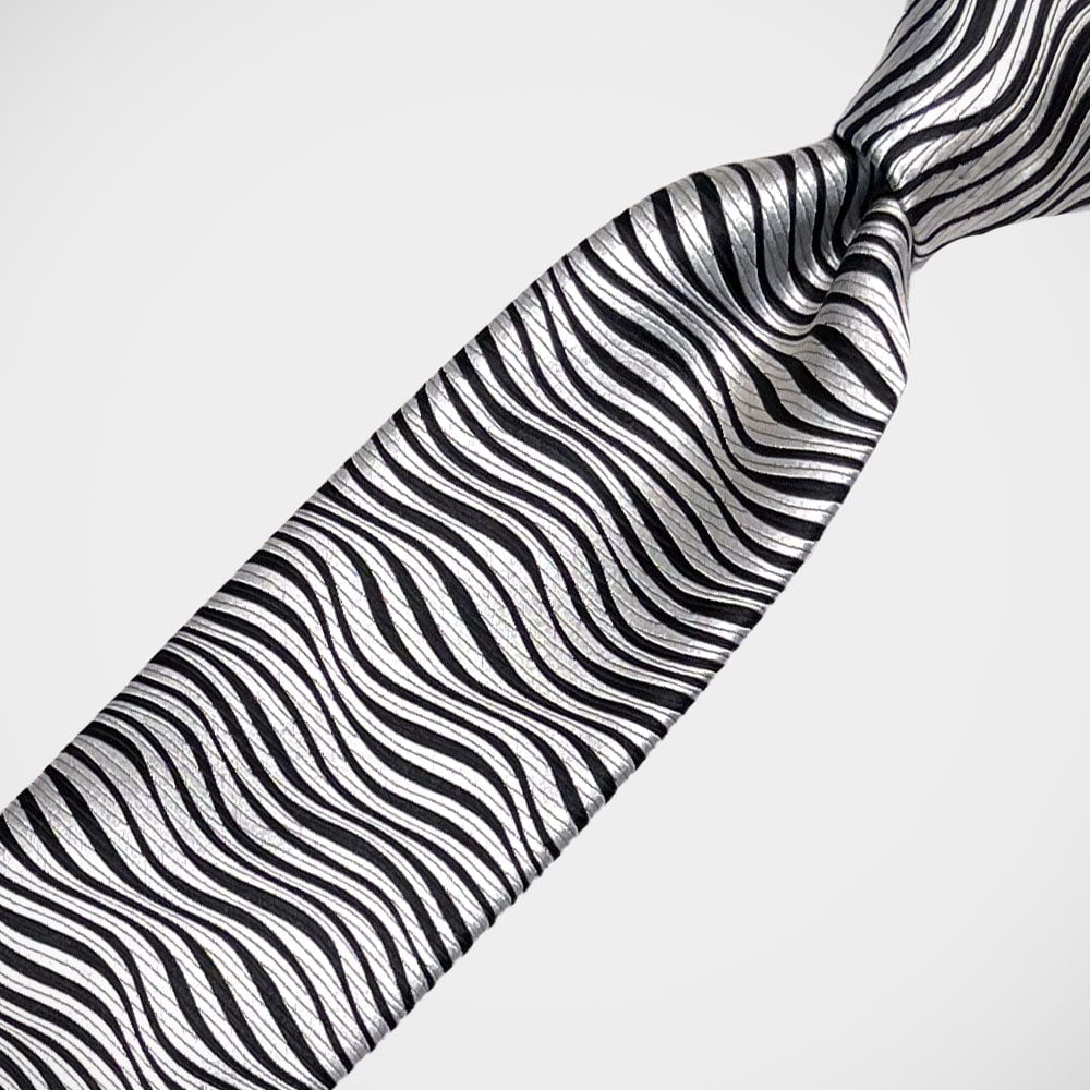 'Horizontal Wave' Tie