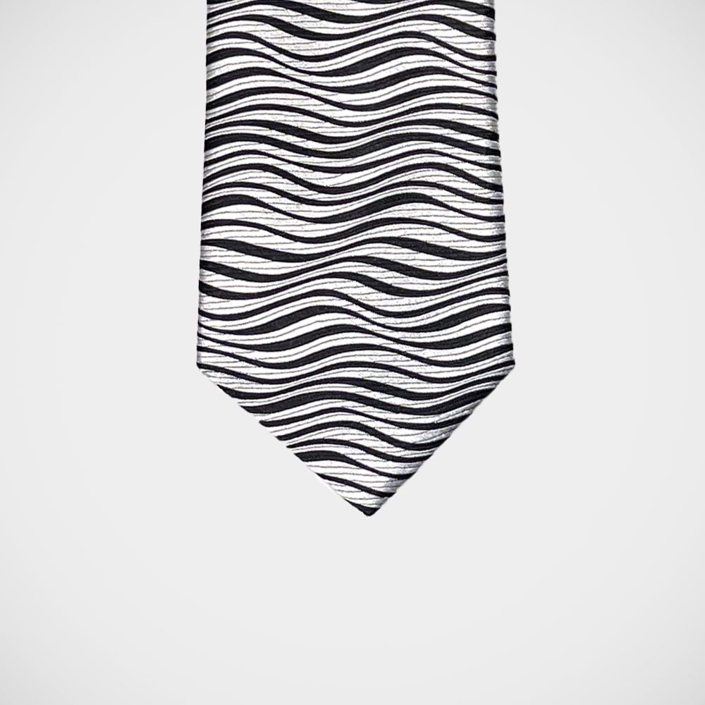 'Horizontal Wave' Tie