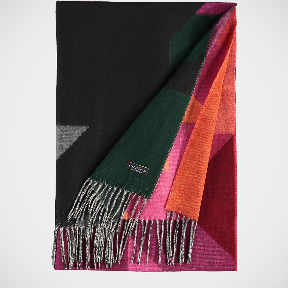 'Houndstooth - Fuchsia' Scarf