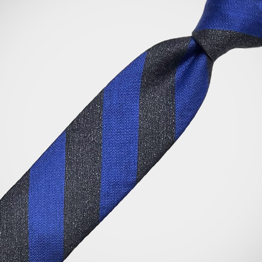 'Royal & Grey Blazer Stripe' Tie