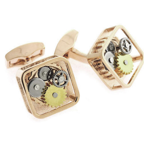 'Gear Square' Cufflinks