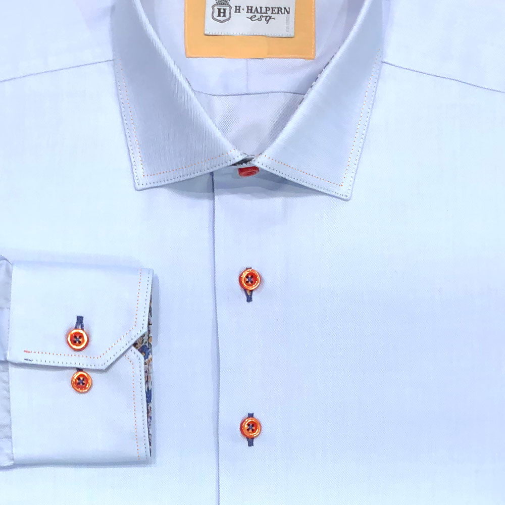 'Sunrise on Blue Sky' Dress Shirt