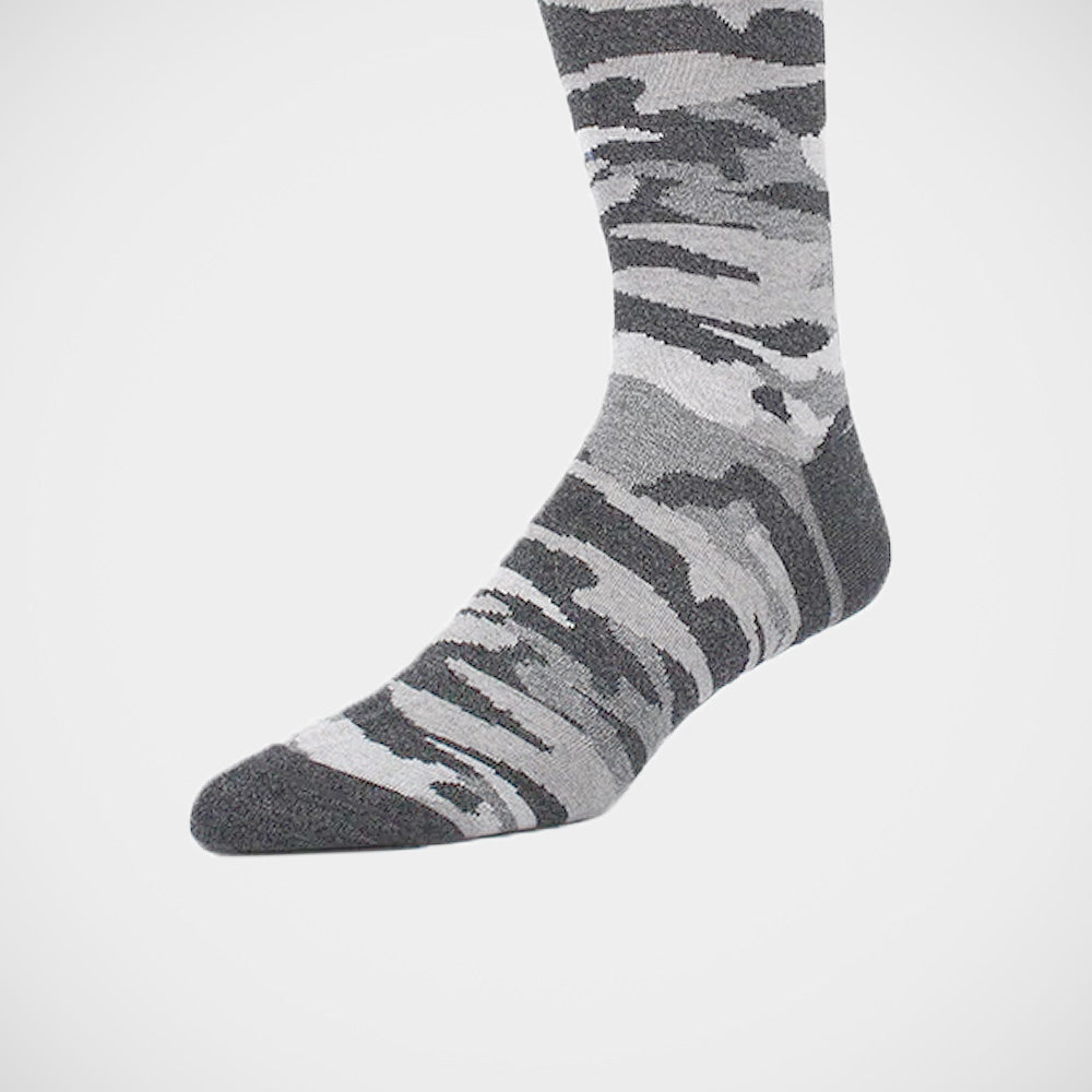'Camo in Grey' Socks