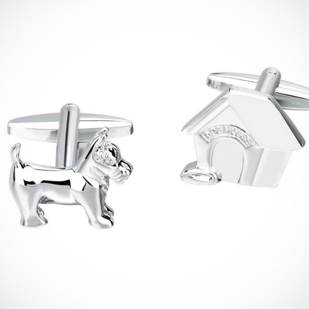 'Dog & House' Cufflinks