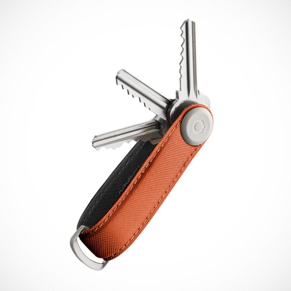 Orbitkey 'Nylon - Terracotta' Keyring.