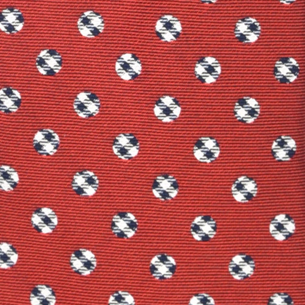 H. Halpern Esq. 'Check Dot on Red' Tie