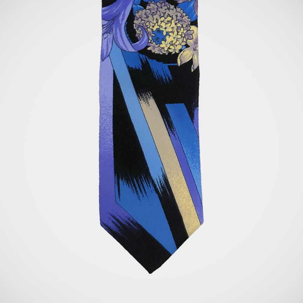 'Blue Panel Design' Tie