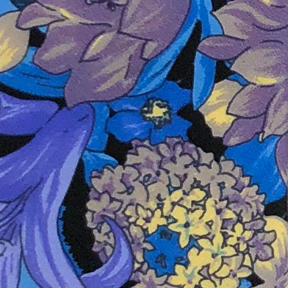 'Blue Panel Design' Tie