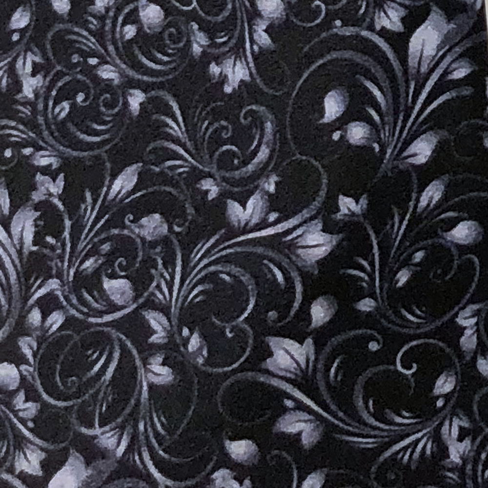 'Silver Filigree' Tie