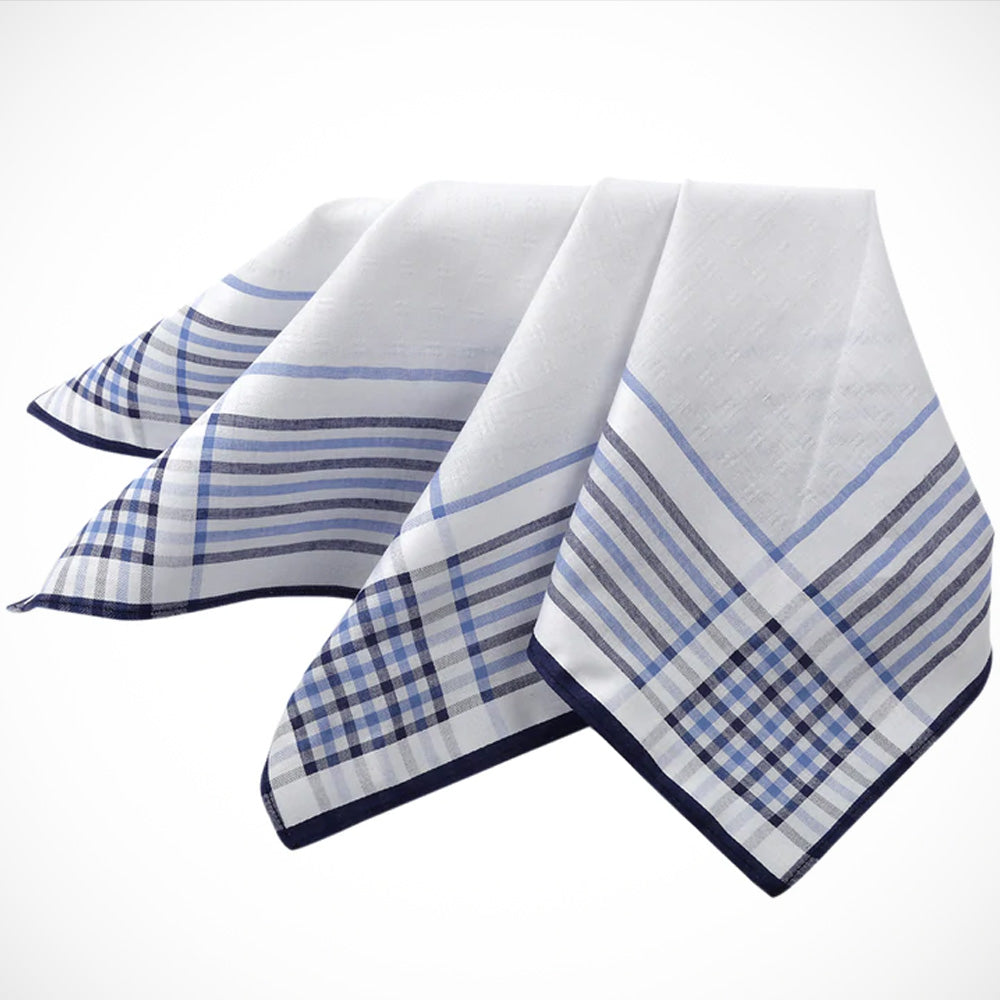 'Striped Cotton 3-Pack' Handkerchiefs