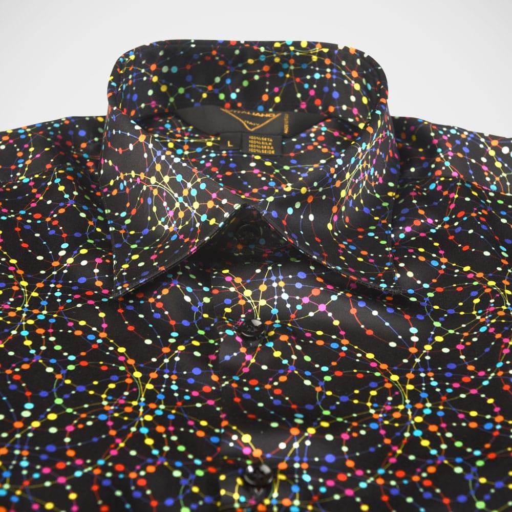 Vitaliano 'Confetti' Silk Shirt