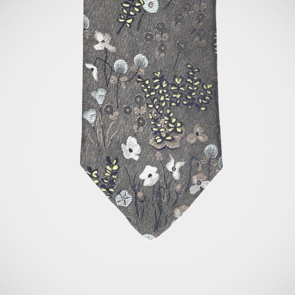 H. Halpern Esq. 'Fall Floral in Mocha' Tie