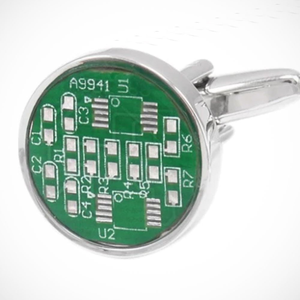 'Computer Mother Board' Cufflinks