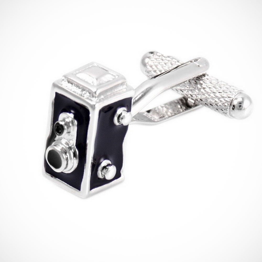 'Old Time Brownie Camera' Cufflinks