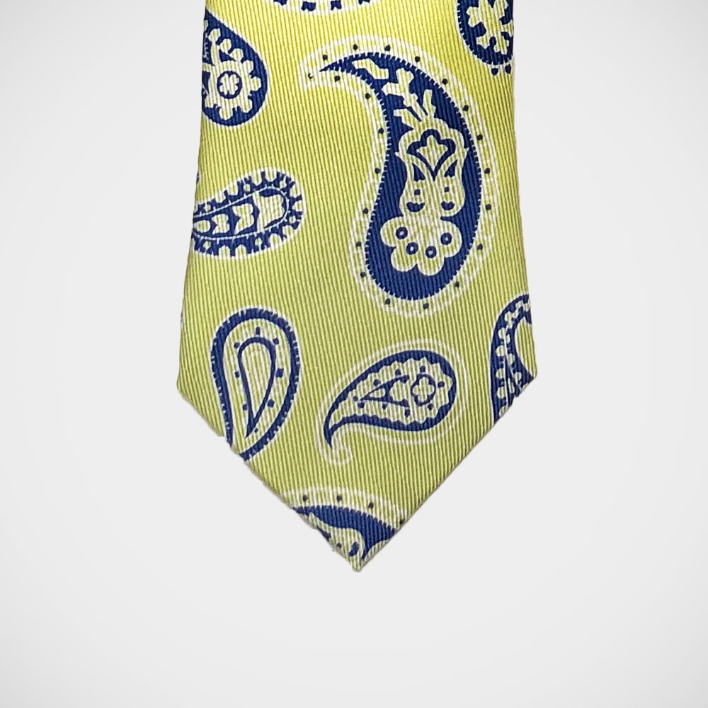 'Royal Paisley on Lime' Tie
