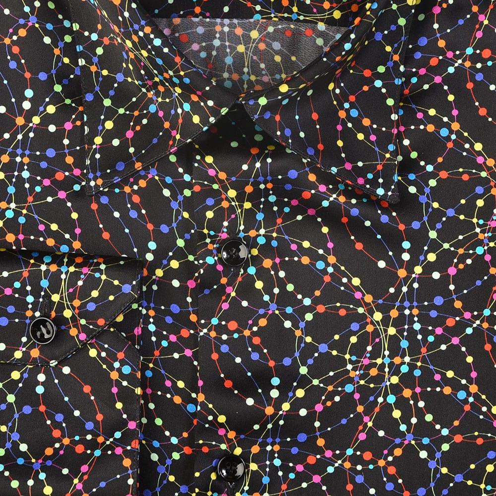 Vitaliano 'Confetti' Silk Shirt