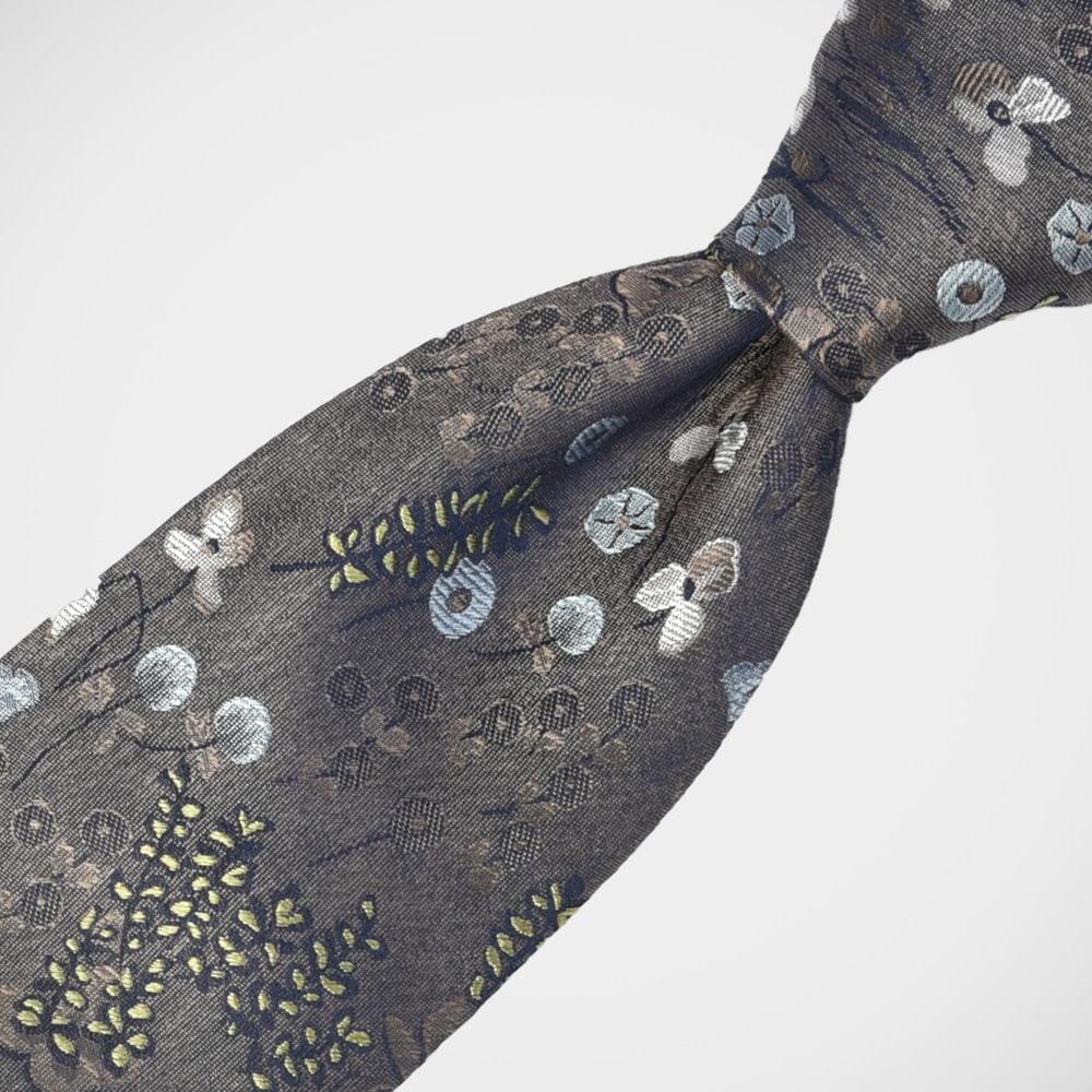 H. Halpern Esq. 'Fall Floral in Mocha' Tie