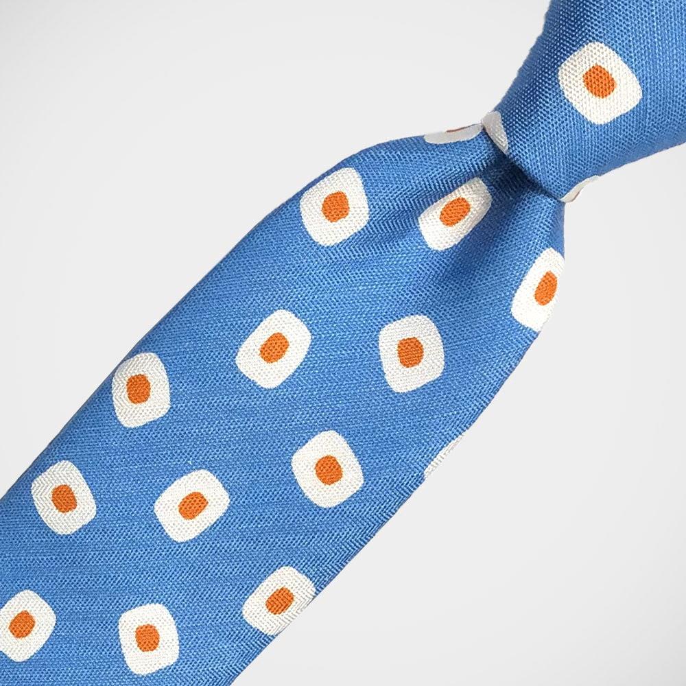 'Cheerful Neat - Blue' Tie