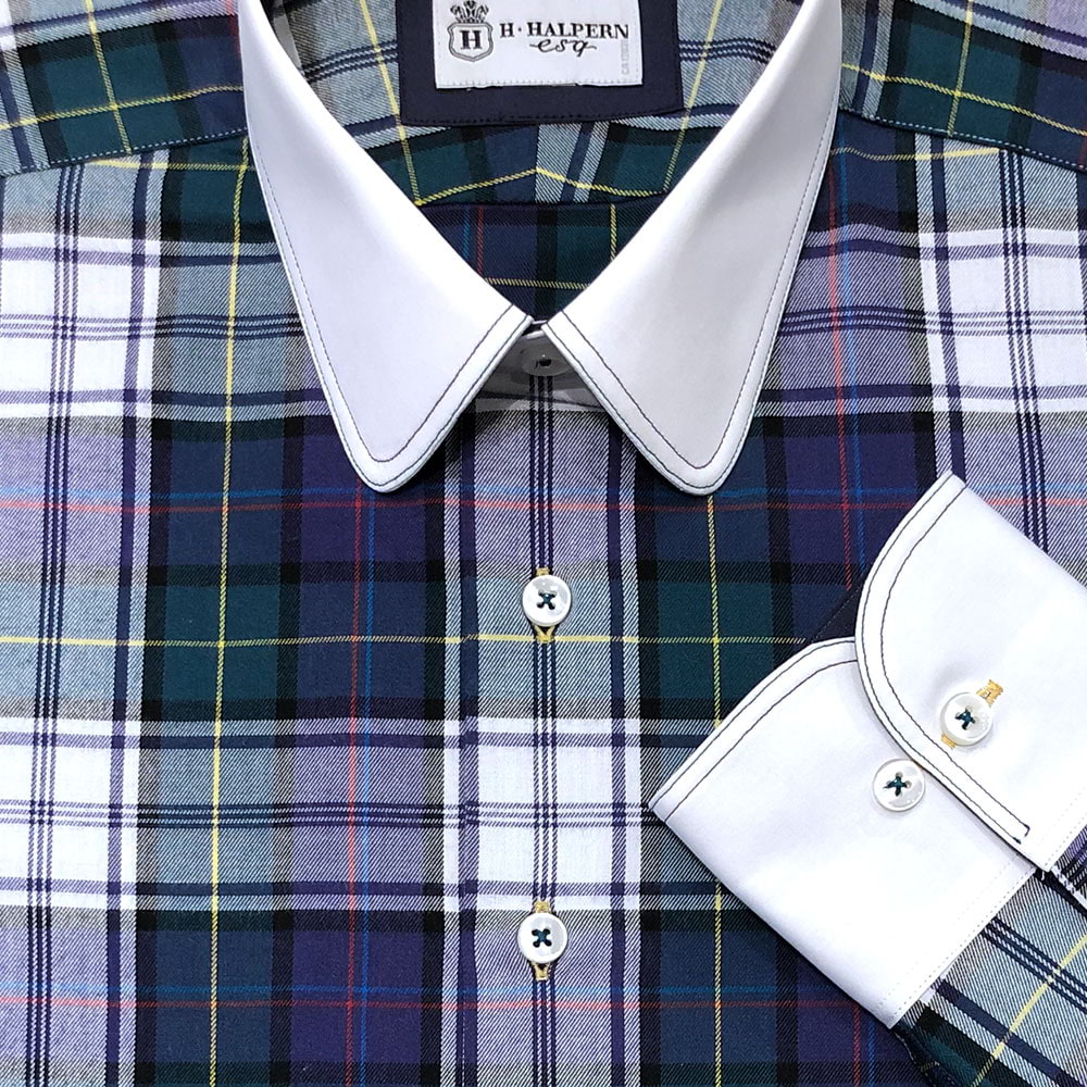 'Princely Plaid' Sport Shirt