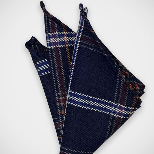 'Wool Plaid' Pocket Square