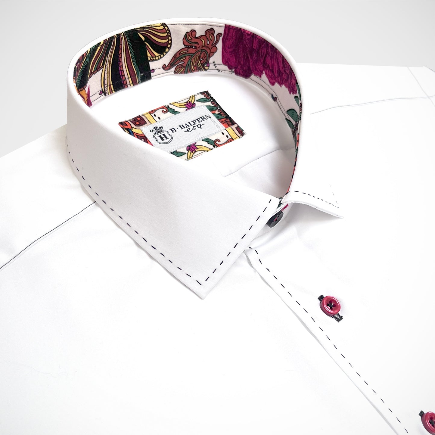 'April Flowers' Sport Shirt