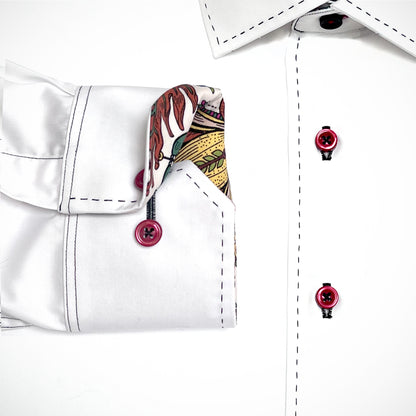 'April Flowers' Sport Shirt