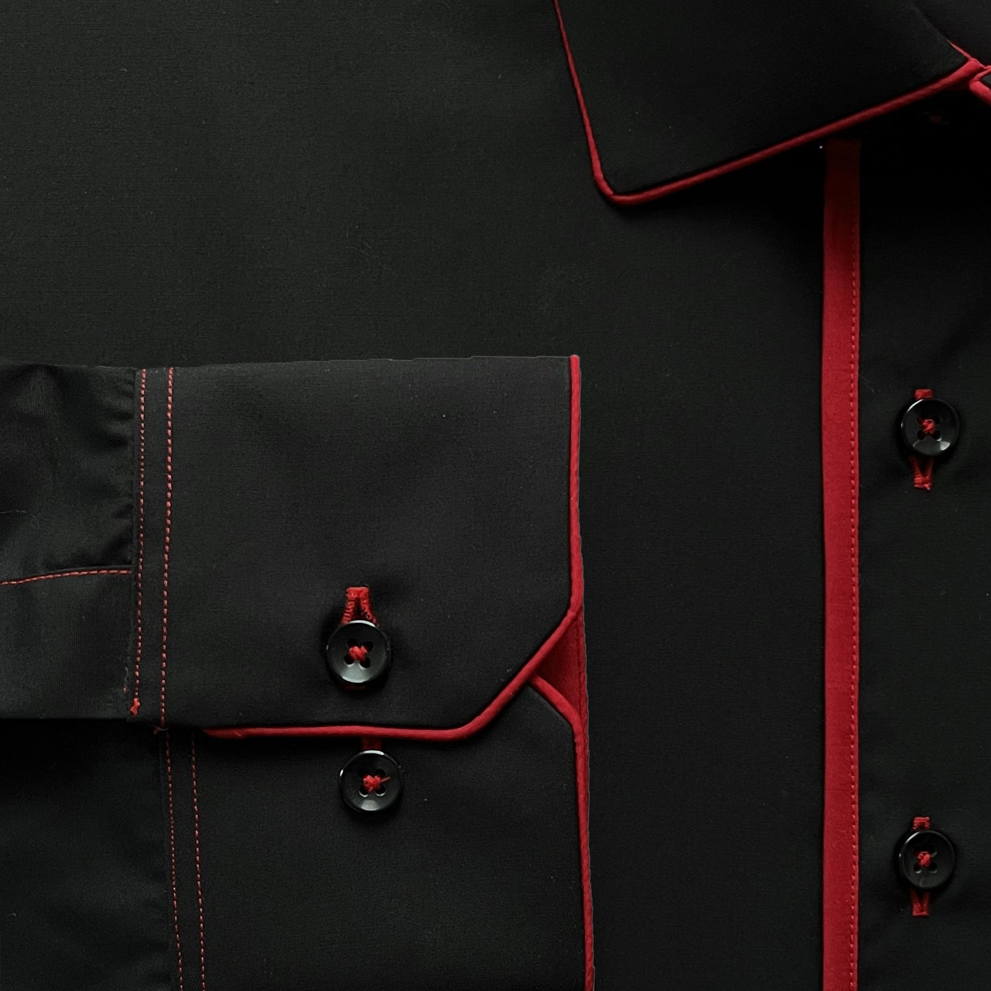 'Black and Red Friday' Dress Shirt