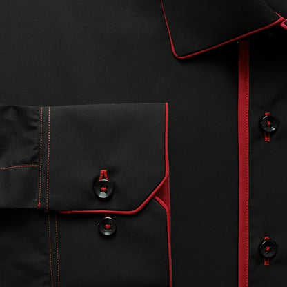 'Black and Red Friday' Dress Shirt