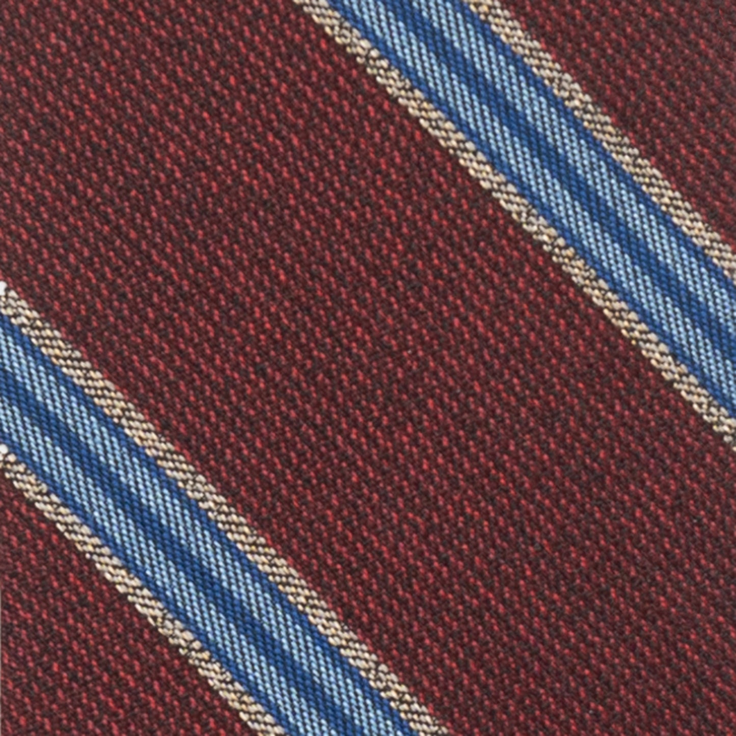 'Burgundy Fall Stripe' Tie