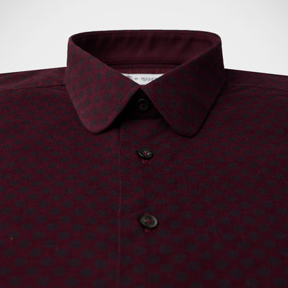 'Merlot Mini-Cord' Sport Shirt