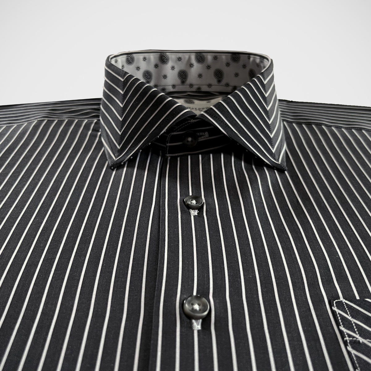 ‘Charcoal Chevron' Sport Shirt