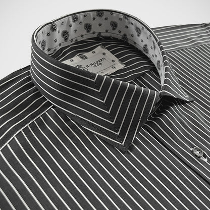 ‘Charcoal Chevron' Sport Shirt