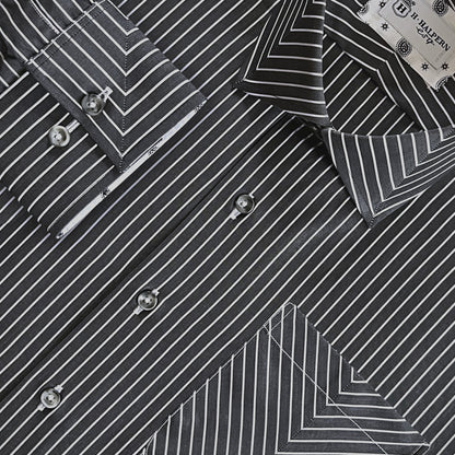 ‘Charcoal Chevron' Sport Shirt
