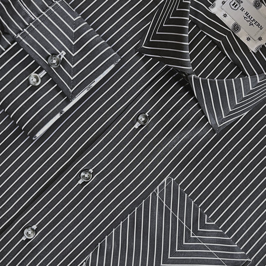 ‘Charcoal Chevron' Sport Shirt