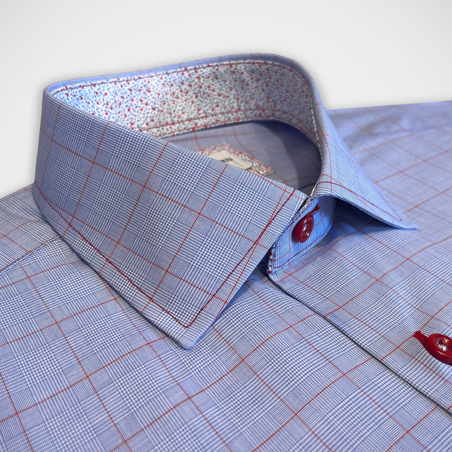 'Checks and Dots' Dress Shirt