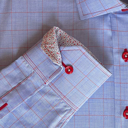 'Checks and Dots' Dress Shirt