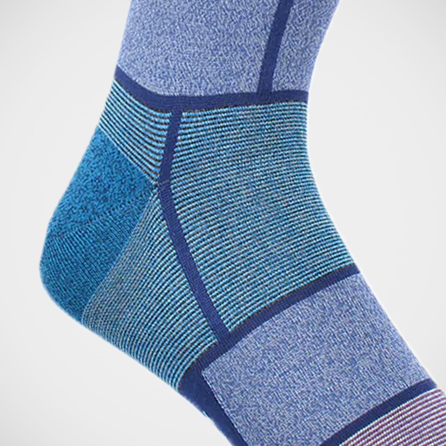 'Geometric Blues' Socks