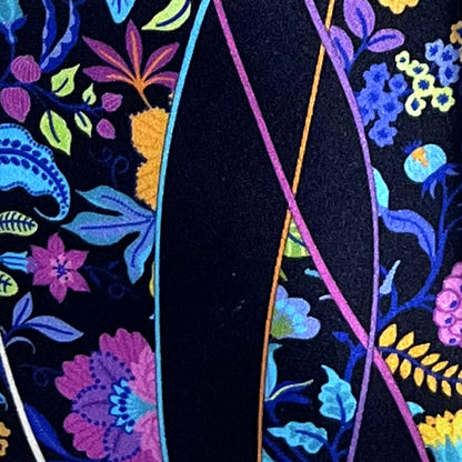 'Floral on Navy' Tie
