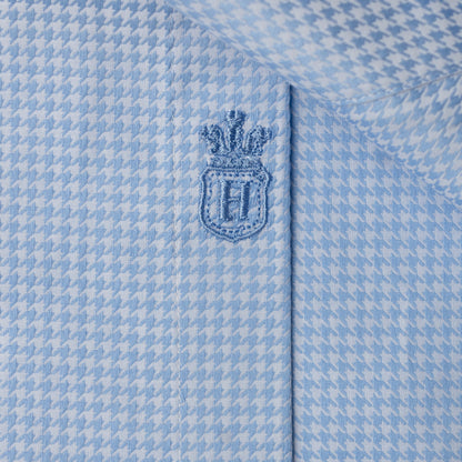 'Elegant Houndstooth' Dress Shirt